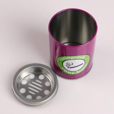 Пепельница "Smoking allowed" 7.7х10.2 см, микс