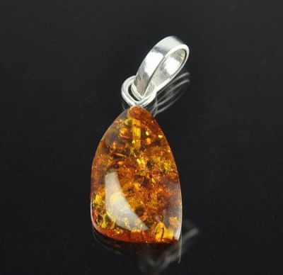 Кулон Янтарь "Золотой дождь" арт.ЯК-531