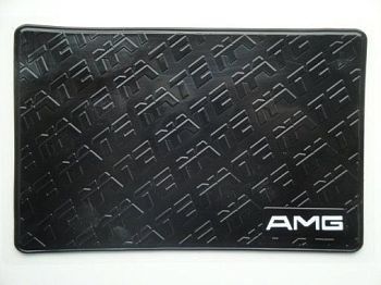 Коврик на панель антискользящий AMG (17х11)