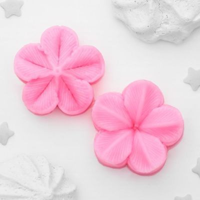 Молд силиконовый «Цветок», 2 части, 4×2,9 см, цвет МИКС