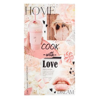 Полотенце "Этель" Home 40х73 см, 100% хл, саржа 190 гр/м2