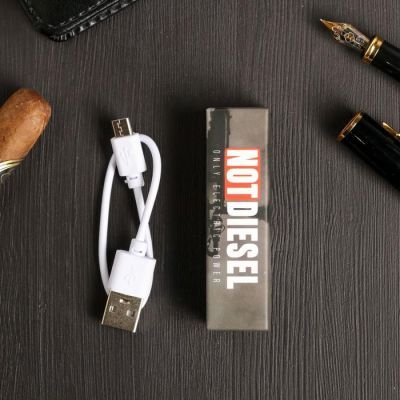 Зажигалка импульсно-дуговая "Not diesel", 5,5 х3,5х1,5 см