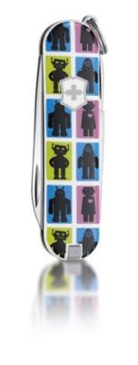 Нож-брелок CLASSIC Chanting Robots, limited edition, 58 мм. / (шт.), поющие роботы (арт. - 0.6223.L1107)