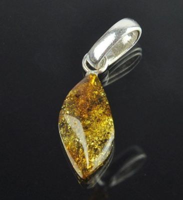 Кулон Янтарь "Золотой дождь" арт.ЯК-577