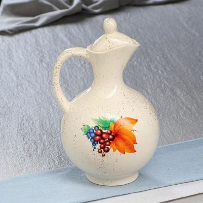 Кувшин "Цветной", с деколью, 1.7 л, микс