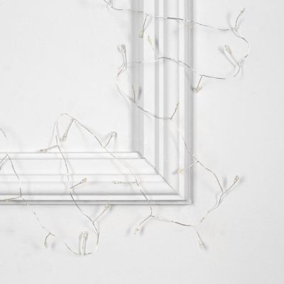 Гирлянда «Мишура» 5 м роса, IP20, серебристая нить, 100 LED, свечение мульти, USB