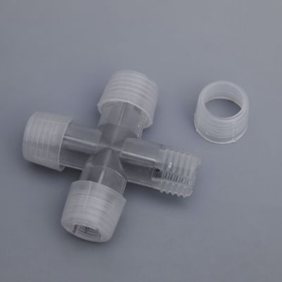 Коннектор для дюралайта 13 мм, 2W, Х - образный