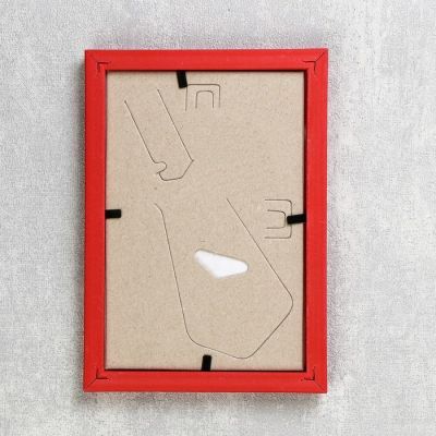 Фоторамка "Красная" пластик 10х15 см