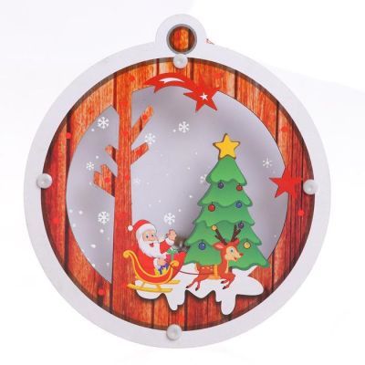 Световой декор на подвеске «Зимняя сказка» 20×20×2 см