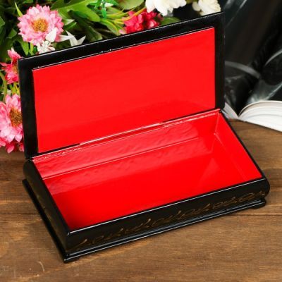 Шкатулка - купюрница «500 рублей», 8,5х17 см, лаковая миниатюра