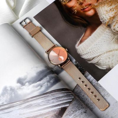 Набор: часы наручные и зеркало «Здесь и сейчас»