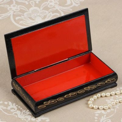 Шкатулка - купюрница «Русская красавица», 8,5×17 см, лаковая миниатюра