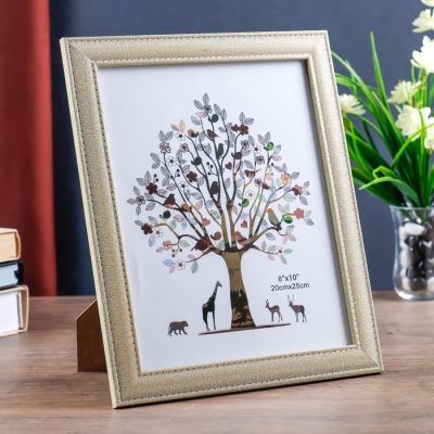 Фоторамка пластик 20х25 см "Джинса" песочная 29х24 см