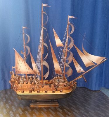 Модель корабля Магеллана ручной работы №23