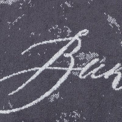 Полотенце именное махровое Этель "Виктор" серый, 50х90см, 100% хлопок, 420гр/м2