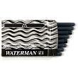 52001 аксессуары Waterman картриджи для перьевых ручек 8 шт в уп, цвет черный Black (арт. - S0110850)