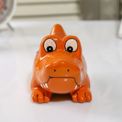 Копилка керамика "Крокодил" МИКС 8х14х7,5 см