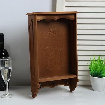 Копилка для винных пробок (40,5х24х9,5) Орех