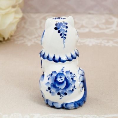 Набор для специй "Кошки новые", гжель