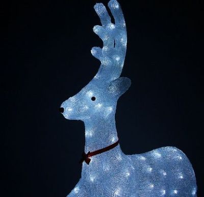 Фигура акрил. "Олень благородный" (105х55х20 см.)