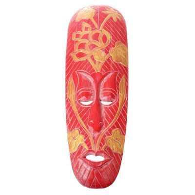 Маска дерево "Абориген" розовая 50х2,5х16,5 см