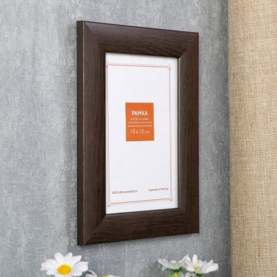 Фоторамка пластик 10х15 см 1022 венге