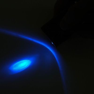 Зажигалка газовая "Воющий волк", пьезо, с фонариком, бронза