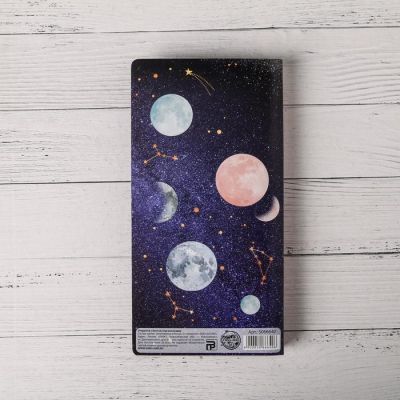 Открытка с местом под шоколадку "Ты просто космос!"