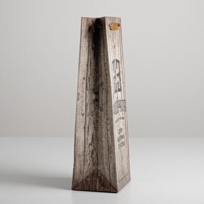 Пакет под бутылку «С Днем Защитника Отечества», 36 × 13 × 10 см