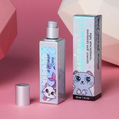 Подарочный набор: парфюм 30 мл и наушники вакуумные Mermaid box