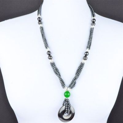 Бусы Гематит "Орбита" арт. П3410