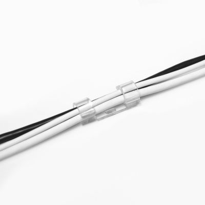 Держатель самоклеящийся для проводов и гирлянд ТУНДРА krep, 15х40 мм, прозрачный,