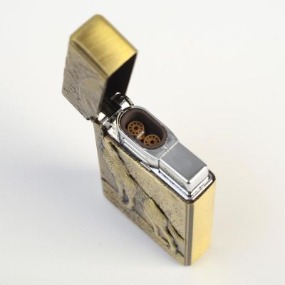 Зажигалка газовая "Волк", пьезо, 5,5x3,5 см