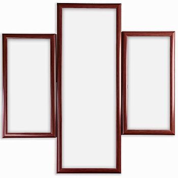 Набор фоторамок пластик "Цветок" 3 шт