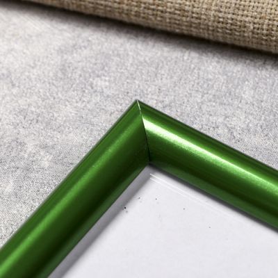 Фоторамка пластик 21х30 см зеленый металлик (174)