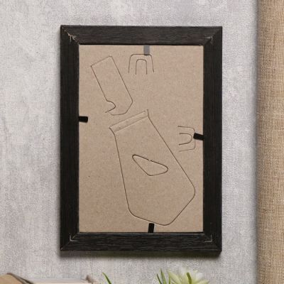 Фоторамка 10х15 см МДФ, №6 Венге, шир.17 мм, толщ.10мм