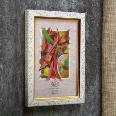 Фоторамка "Медальон" пластик 10х15 см