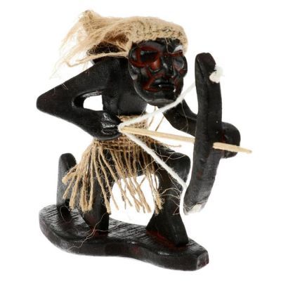 Сувенир дерево "Абориген-лучник" 30 см