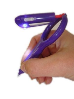 Ручка с подсветкой шариковая