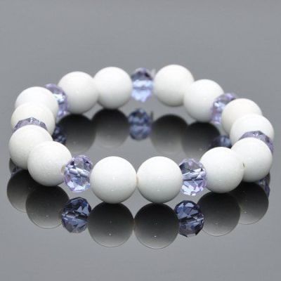 Браслет Кахолонг, хрусталь "Тутси" арт. бП1435-21