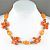 Бусы Сердолик, коралл, авантюрин "Изыск" арт.ВАС-1163