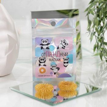 Массажёры для пальцев рук «ОтПАНДный массаж», 2 шт, 6 х 10 см