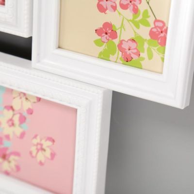 Фоторамка на 6 фото 10х15 см White белая