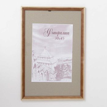 Фоторамка 30х45 см сосна с20