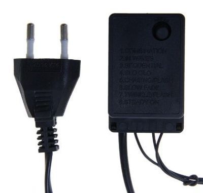 Гирлянда уличная "Метраж" (20 м. нить темная, мульти)