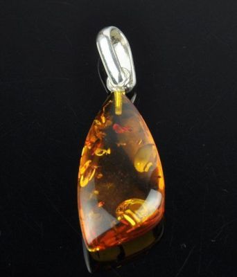 Кулон Янтарь "Золотой дождь" арт.ЯК-142