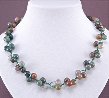 Бусы Яшма "Радоница" арт. П484