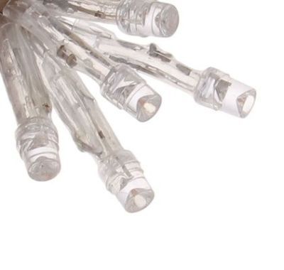 Гирлянда уличная "Бахрома" (Ш:4 м, В:0,6 м, нить силикон, мульти)