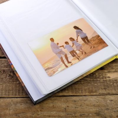 Фотоальбом на 200 фото 13х18 см "Корабль в гавани" 28,5х21х5,5 см