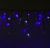 Гирлянда уличная УМС "Бахрома" (Ш:3 м, В:0,6 м, Т.Н., нить темная, сине-белый)